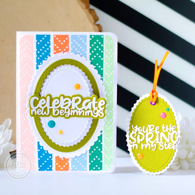 Spring Card and Tag set