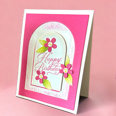 Arch Card Tutorial with Press Plates