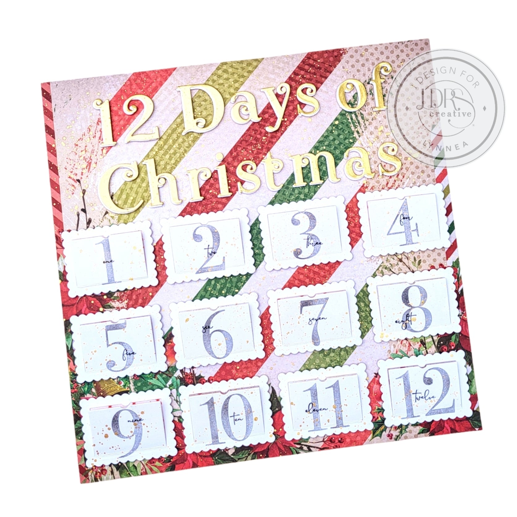 Easy DIY Yuletide Advent Calendar LDRS Creative