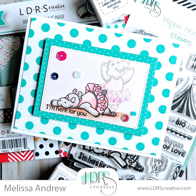 I'm here for you An Exhausted Hippo LDRS Creative