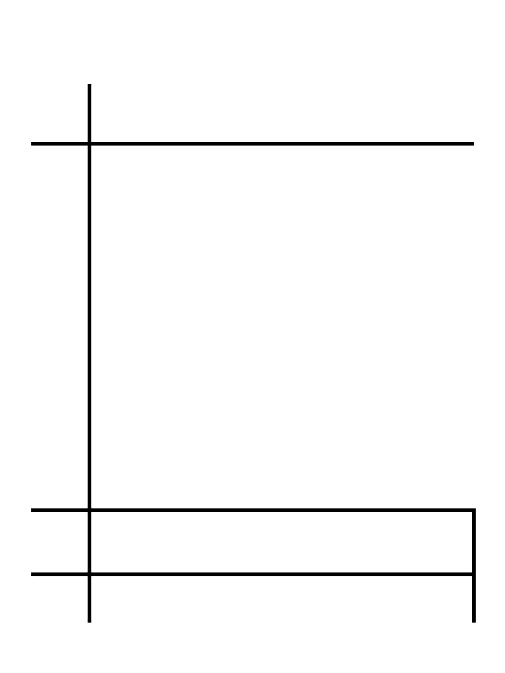 Ledger 3x4 Stamp