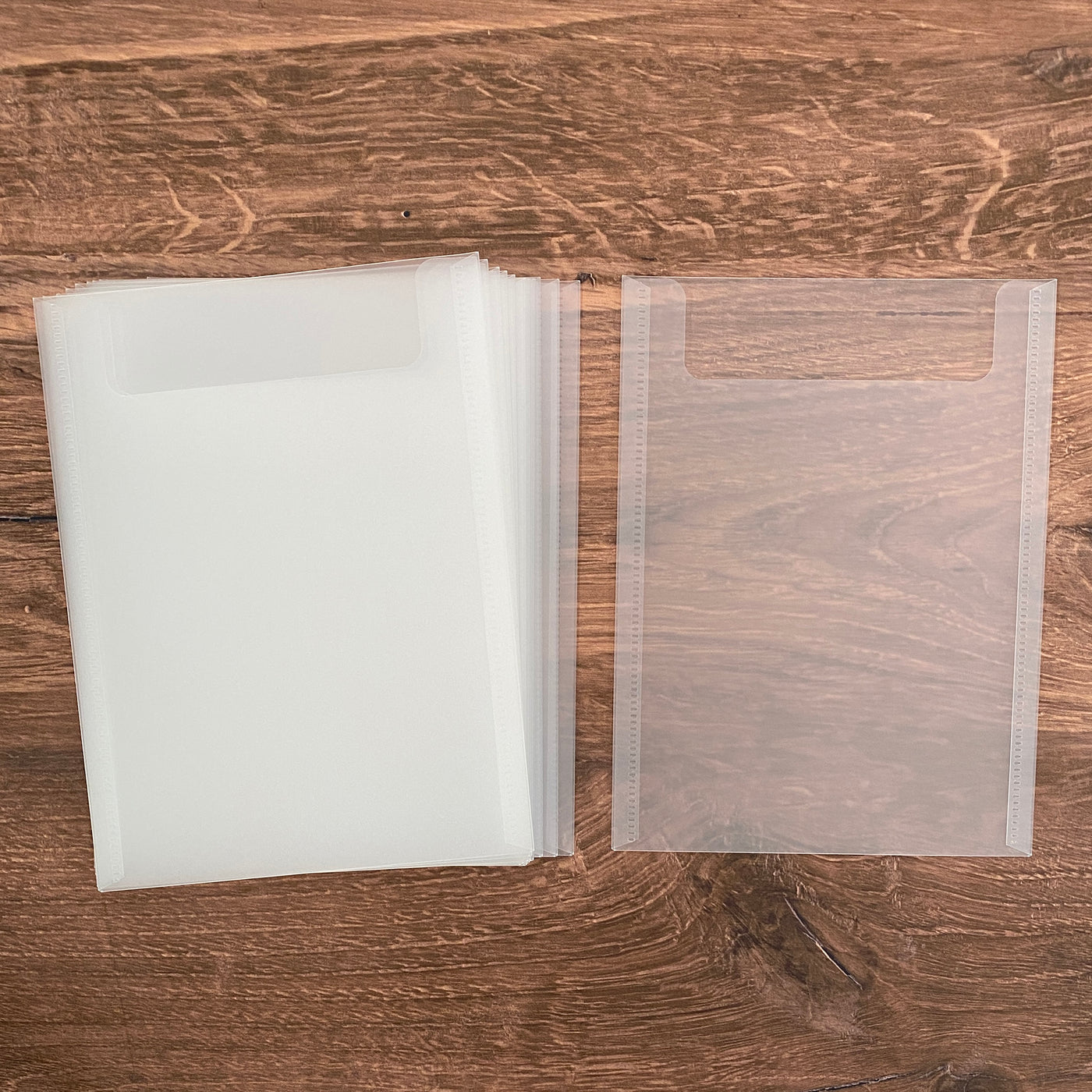 Cling & Store Clear Pockets - Large