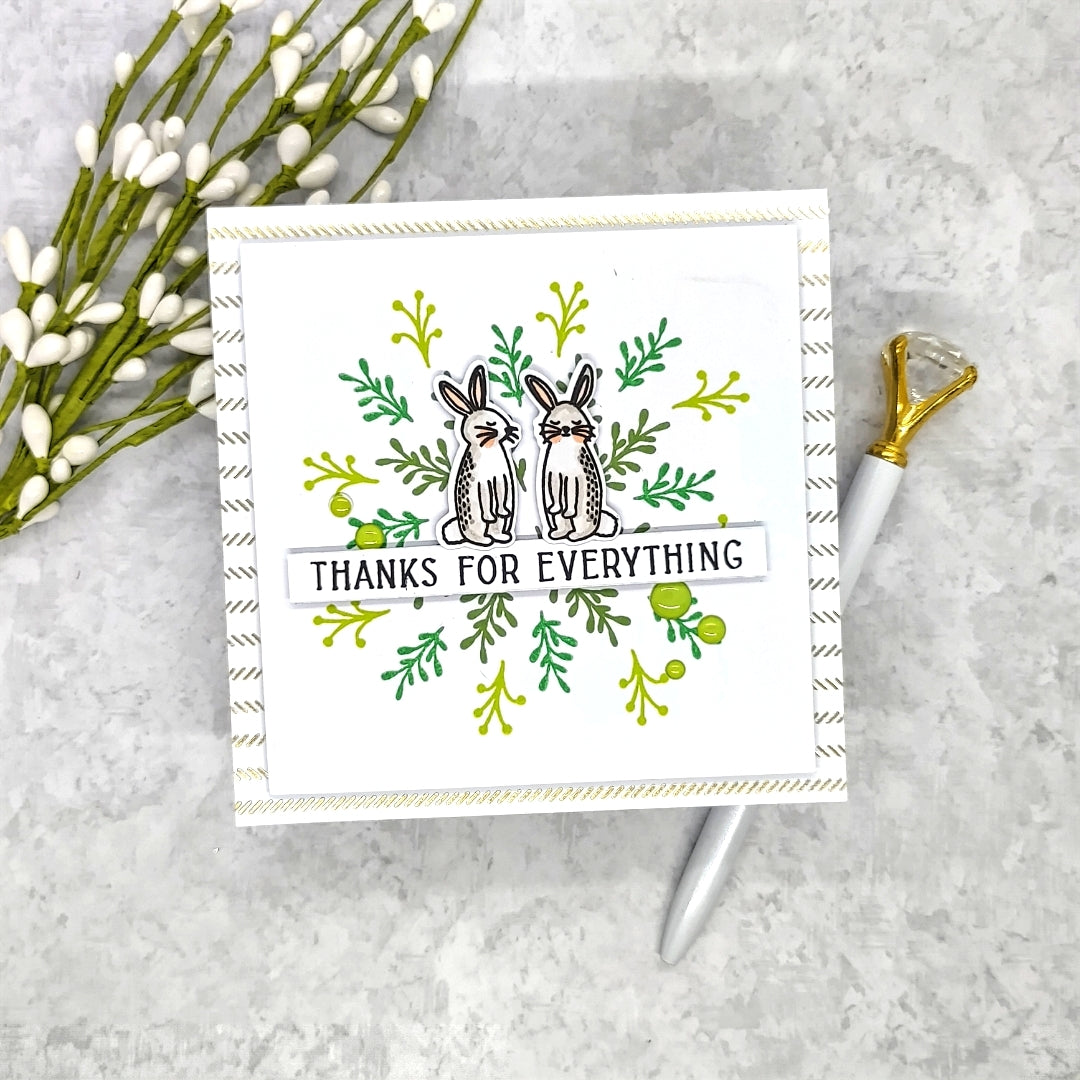 Finest Blooms Pirouette 6x8 Stamp Set