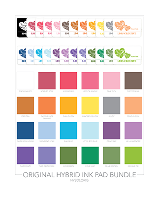 24 Original Color Hybrid Ink Bundle