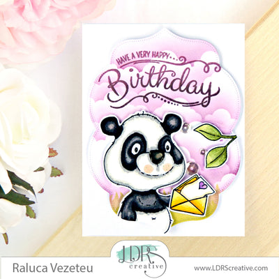 Birthday Panda Bear
