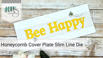 Bee Happy Slim Line Card