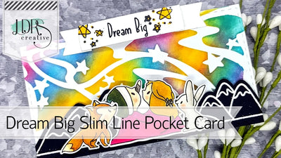 Dream Big Slim Line Pocket Card