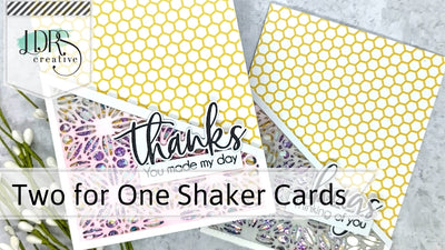 Two for One Shaker Cards