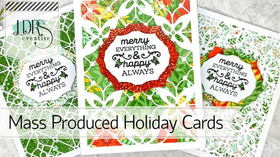 Mass Produced Holiday Cards