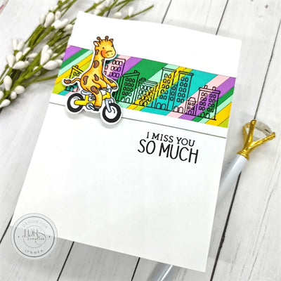 Pop of Color Miss You Card