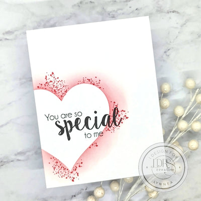 You Are So Special Spotlight Heart Card