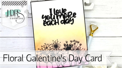Floral Galentine's Day Card
