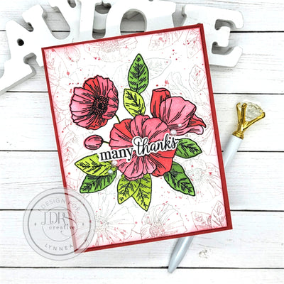 Intro to Poppy Posy Stamps, Dies, and Layering Stencils