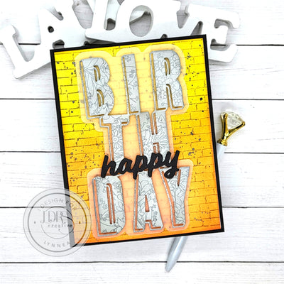 Sunny Big Word - Birthday Card