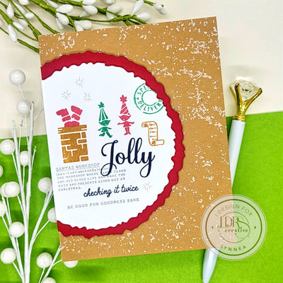 Good Cheer Collection Sneak Peek! | Holly Jolly Christmas Collage Card