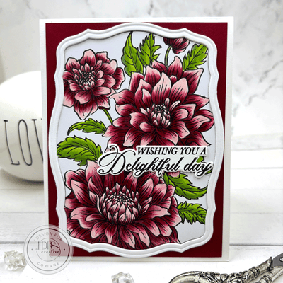 Bold and Beautiful Copic Colored Florals