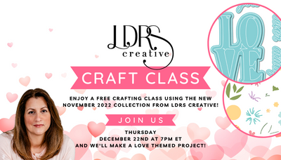 Craft Class LIVE - Be Mine Valentine!