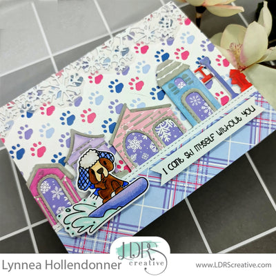 Alaskan Adventures Craft Kit - In the Doghouse Stencils and Border Die