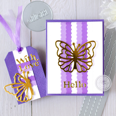 Butterfly Card and Tag