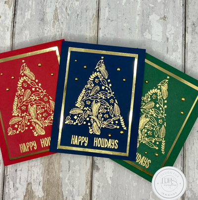 Clean and Simple Christmas Card Set