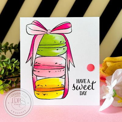 Easy to make cards with only Stamping and Coloring