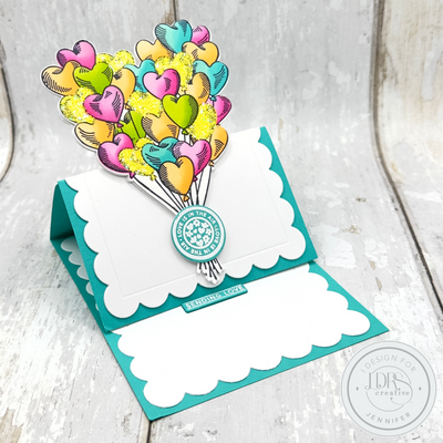 Balloon Bouquet Easel Card