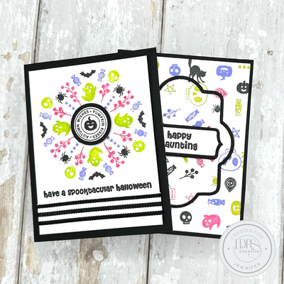 Fun Pirouette Halloween Card Set