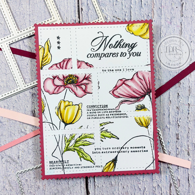 Floral Collage Card