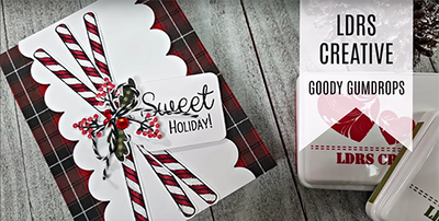 Goody Gumdrops Christmas Candy Card