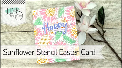 Easter Sunflower Card