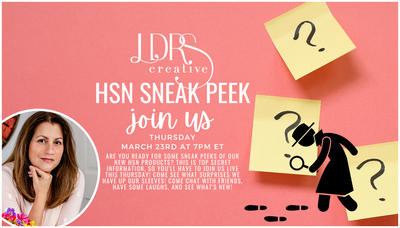 HSN Sneak Peek!!! March 28th Craft Day!