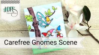 Combining the Carefree Gnomes and Build-a-Tree Stamp Sets