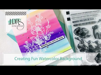 Creating Fun Watercolor Backgrounds