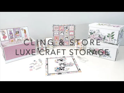 Cling & Store Luxe Craft Storage - Full Video