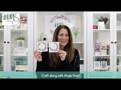 Craft Along with Angie Hunt - Wreath building with the Pirouette Pattern Builder