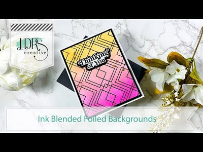 Ink Blended Foiled Backgrounds