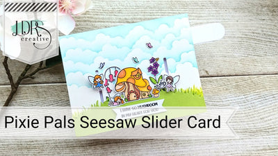 Pixie Pals Seesaw Slider Card