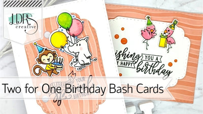 Two for One Birthday Bash Cards