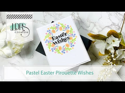 Pastel Easter Pirouette Wishes