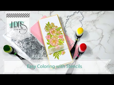 Easy Coloring with Stencils
