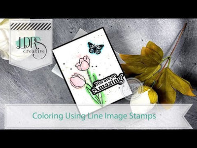 Coloring Using Line Image Stamps