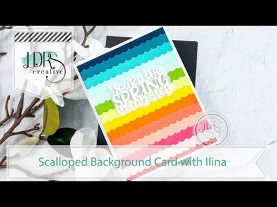 Scalloped Background Card