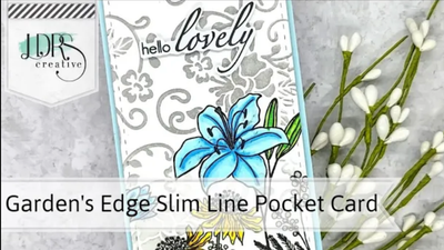Garden's Edge Slim Line Pocket Card