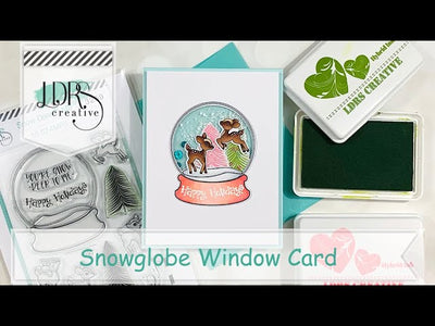 Snowglobe Window Card