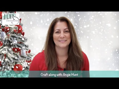 Craft Along with Angie Hunt - Stencil a Christmas Card!