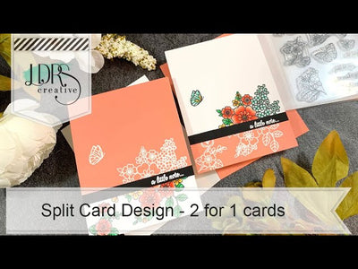 Split Card Design: 2 for 1 cards