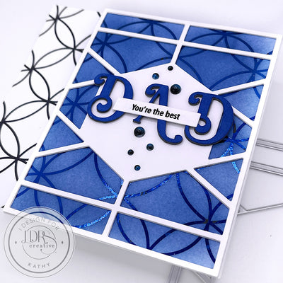 Dad Is THE Best!-Masculine Card