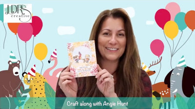 Craft Along With Angie Hunt - Fall Happy Birthday Card