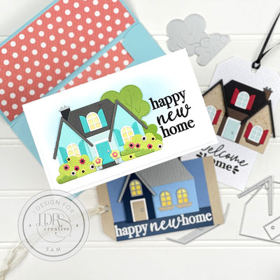 Ways to Step-Up Die Cut Elements Using Home Design Dies - Sam Olden