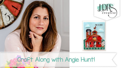 Craft Along with Angie Hunt - Interactive Barnyard Card